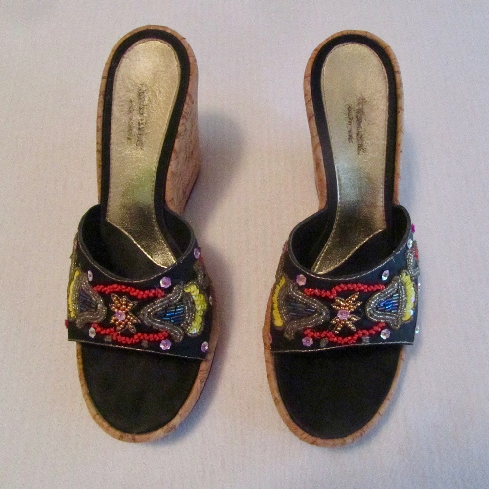 Wedge Platform Sandals Size 10
